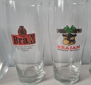 Browar Nakło Krajan Pokal Szklanka Retro Antyk Browar Brax Szkło do piwa