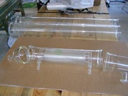 Destylator szklany Simax , Chłodnica szklana duża 500/110mm