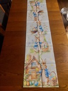 Nowa serweta świąteczna bieżnik 35/178cm,wielkanocne zajączki 