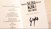 autograf Eugeniusz Siczka Olejarczyk KSU mój świat heavy metal rock punk