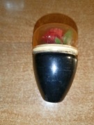 Gałka zmiany biegów retro PRL kwiatek 