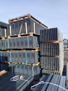 Kompletne ogrodzenie panelowe 3D 153/5 podmurówka łącznik betonowy ceownik 