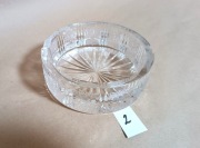 Popielniczka kryształowa waga 2,2 kg