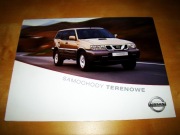 Prospekt Nissan Samochody Terenowe j.polski !