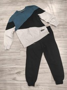 Zestaw spodnie dresowe ZARA ciepła bluza C&A 146/152