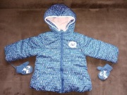 Kurtka dziewczęca, zimowa, ciepła, 5.10.15, r. 80