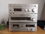 TECHNICS  zastaw audio srebrny