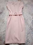 Elegancka sukienka w kolorze różowym rozm 34