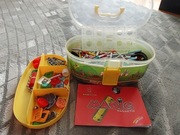 HEALTH klocki magnetyczne 535 elementów,edukacyjna układanka ,zabawa+nauka