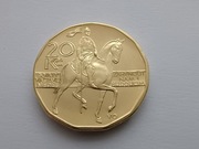Czechy 20 koron 2020