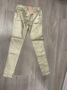 Spodnie damskie Nowe z metką ! EVA & LOLA ZŁOTE Rozmiar M