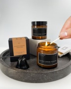 Sojowa świeca - Słony karmel i Popcorn