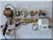 Transformatory średniej mocy zasilanie radioodbiorników, wzmacniaczy itp.