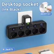 Listwa Zasilająca 5 Gniazd EU | Gniazdo Elektryczne Bez Przedłużacza