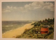 CETNIEWO. Plaża i fragment Ośrodka Wyszkolenia Sportowego, 1962 rok 