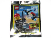 Lego city 952002 strażak z dronem nowy