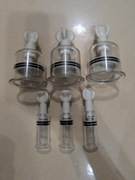 Szklane bańki na podciśnienie 