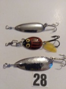 Błystki wahadłowe 3 szt.