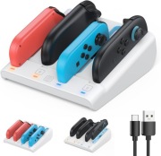 FASTSNAIL 8-w-1 stacja ładująca do Nintendo Switch 2 i 1