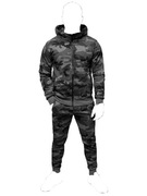 Dres męski Komplet grafitowy moro nowy tanio Bydgoszcz rozmiar "L"