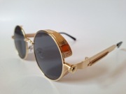okulary przeciwsłoneczne unisex, styl steampunk 