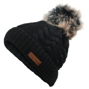 Emely Damska czapka zimowa czarna