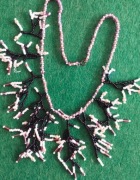 Kolia z koralików inspirowana rafą koralową – rękodzieło artystyczne