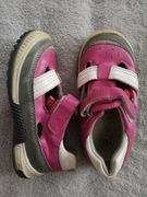 Skórzane kolorowe sportowe buty na rzepy sandały Pax 24 skóra