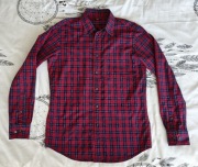 Koszula w kratę długi rękaw rozmiar M grunge rock metal 