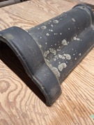Gąsior dachowy ceramiczny grafit z rozbiórki 