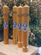 Świeca Gromnica z Wosku Pszczelego 40 cm