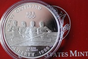 USA 1 dolar 1996 Atlanta - Rowing Proof Dollar