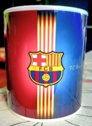 FC Barcelona prezent dla kibica piłki nożnej dla niego kubek Ceramiczny 