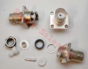 BNC GNIAZDO PANEL KABEL UNITRA SREBRO