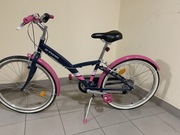 Rower Miejski różowy koła 24'