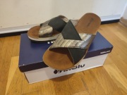 Klapki damskie inblu r 36/37 wkładka skóra