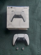 Pad kontroler Dualsense biały do PlayStation 5 - analogi TMR