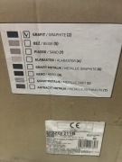 Zlewozmywak jednokomorowy czarny granit Deante 