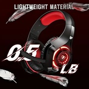 Gaming Headset for PS4 PS5 Xbox One Switch PC with Noise Canceling Mic