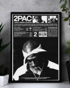 Plakat A3 Tupac Shakur