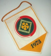 Proporczyk XVIII Rajd Przyjaźni Poronin CRZZ PTTK 1973 