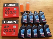 Olej BMW 0W-30 LL-04 TWIN POWER + Knecht OX 813/2D + Filtron AP032/8