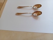 SREBRNE ŁYŻECZKI DO HERBATY FIRMY COOPER BROTHERS AND SONS SHEFFIELD 1918 