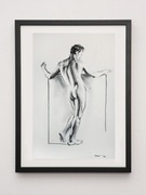 Grafika "Akt męski XIX". tusz| 30x40cm