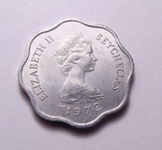 Seszele Brytyjskie 5 cents 1972 FAO ŁADNA!
