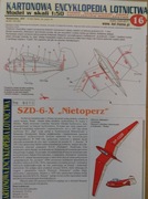 SZD-6-X Nietoperz  KEL 1/50  