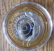 10 zł Igrzyska XXVIII Olimpiady Ateny 2004 srebro - plater