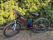 ROWER DZIECIĘCY, MŁODZIEŻOWY KROSS 24" HEXAGON JR 1.0 12" CZARNY/CZERWONY