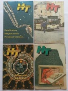 Zestaw Horyzonty Techniki z 1990 roku Numer 2, 4, 5, 6 