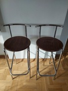 Dwa hokery barowe Jola